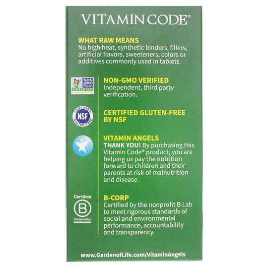 Vitamin Code Raw Calcium, GOL